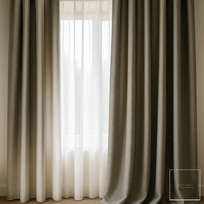 ستائر ويفي طبقتين - صورة 4