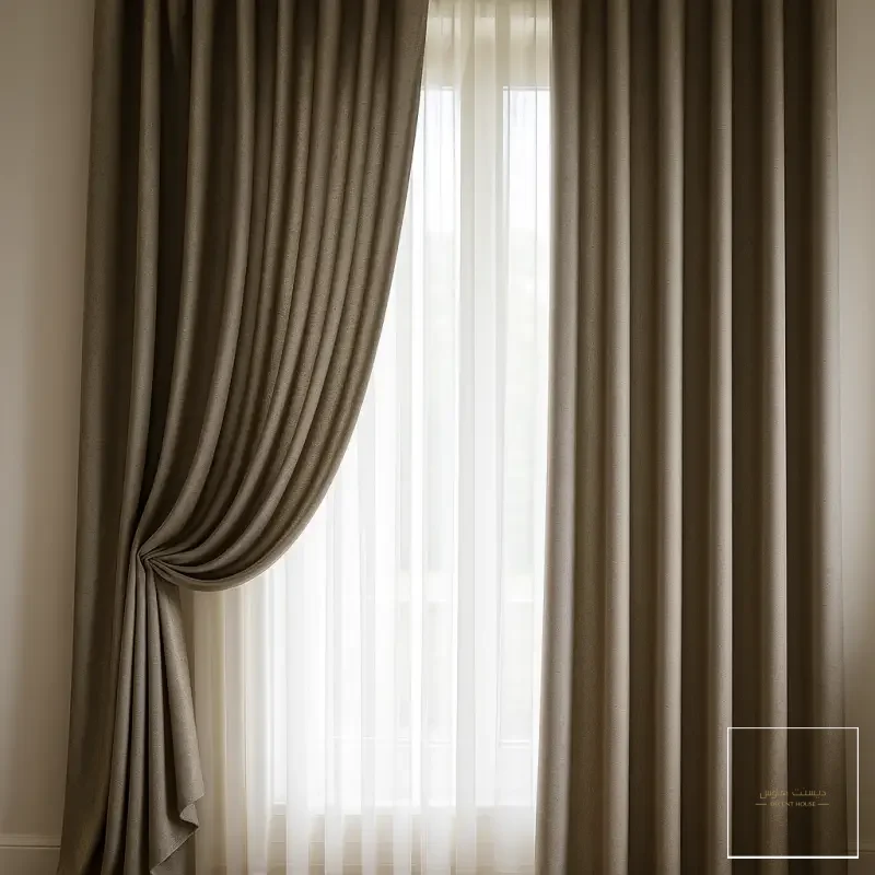 ستائر ويفي طبقتين - صورة 5