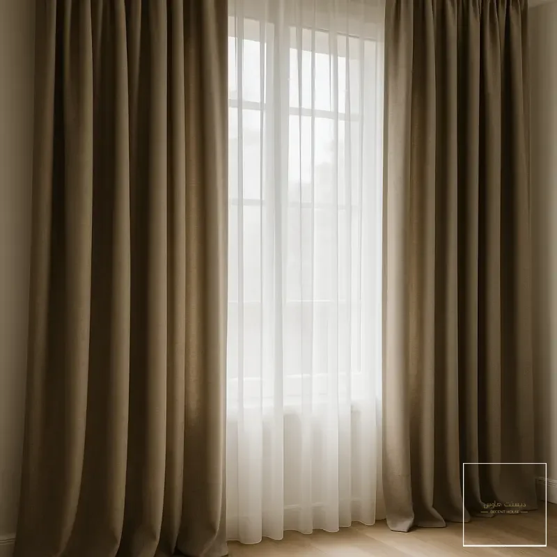 ستائر ويفي طبقتين - صورة 6