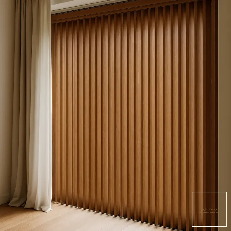 ستائر شرائح خشبية - صورة 6